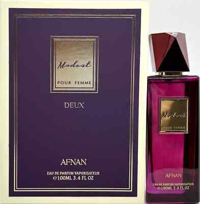 Afan Modeat Pour Femme Deux Carton and Bottle