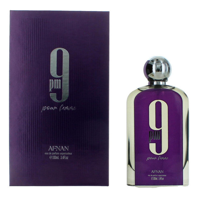 Afnan 9 PM Pour Femme Carton and Bottle