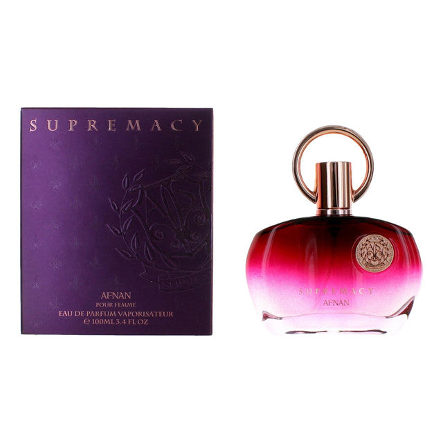 Afnan Supremacy Purple Carton and Bottle