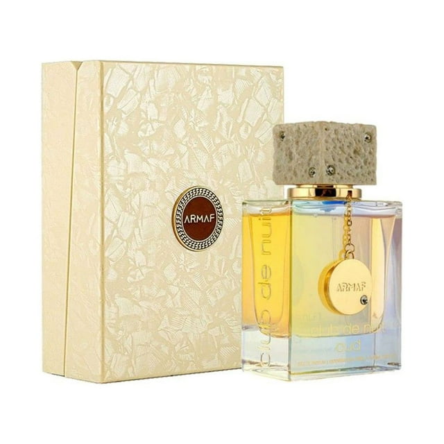Armaf Club De Nuit Oud Eau De Parfum Carton and Bottle