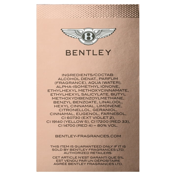 Bentley for Men Intense Carton