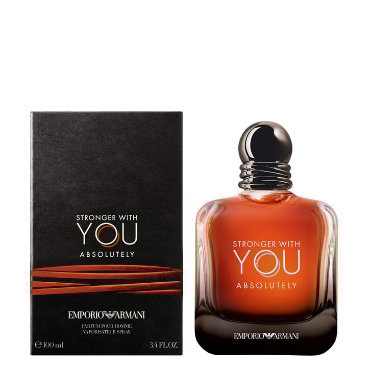 Emporio Armani Stronger With You Absolutely Carton and Bottle