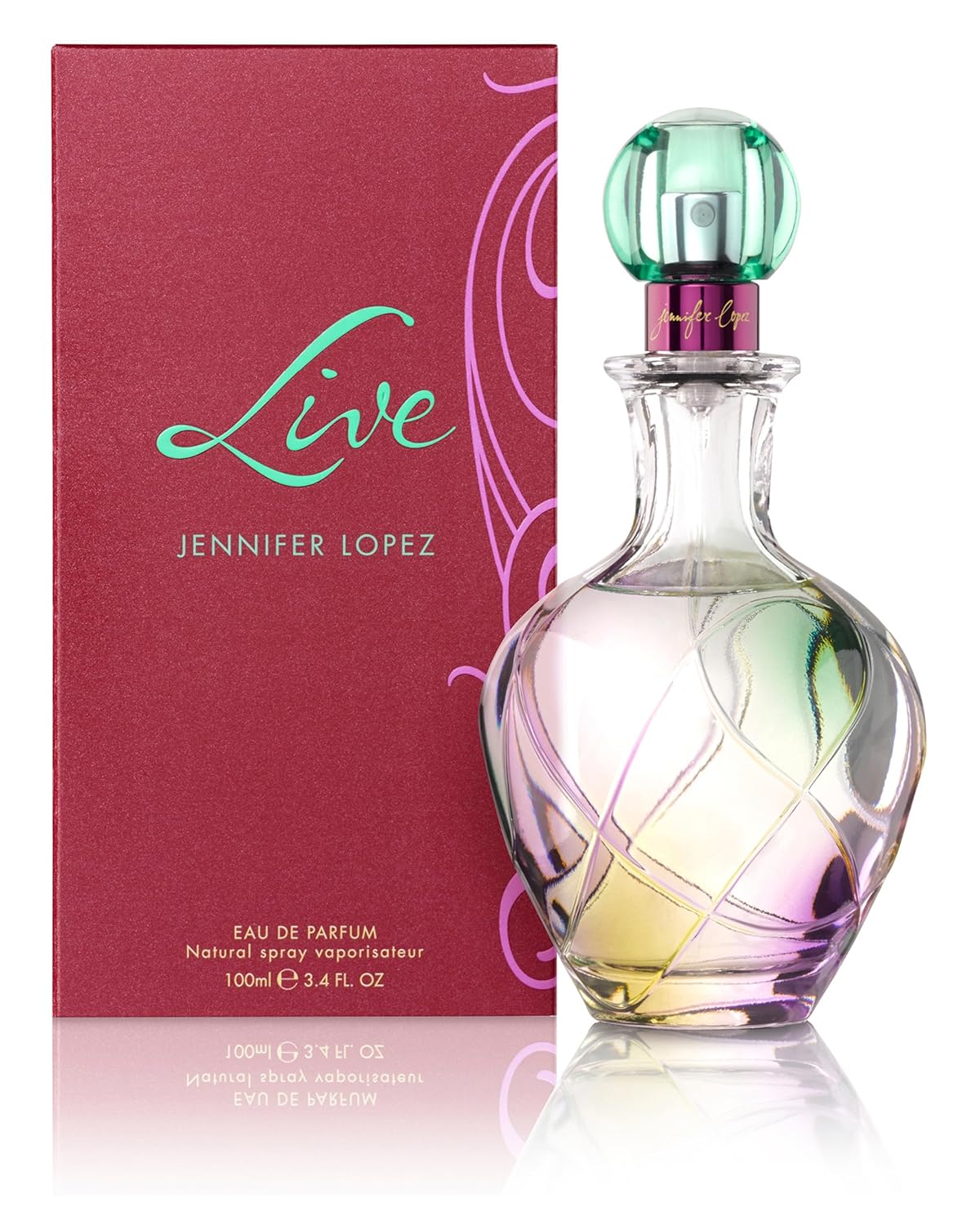 Jennifer Lopez Live Carton and Bottle
