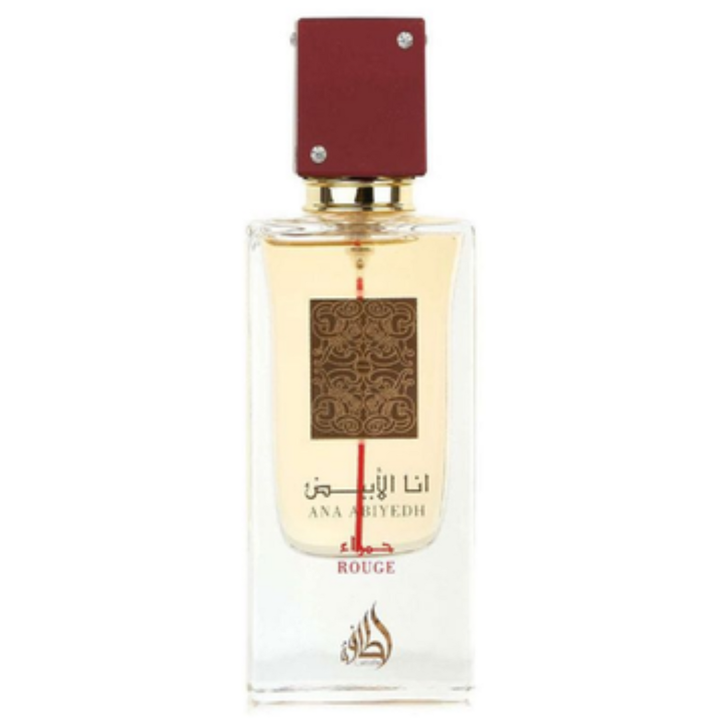 Lattafa Ana Abiyedh Rouge Bottle