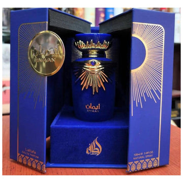 Lattafa Emaan Bottle and Carton Unbox