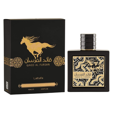 Lattafa Qaed Al Fursan Carton and Bottle