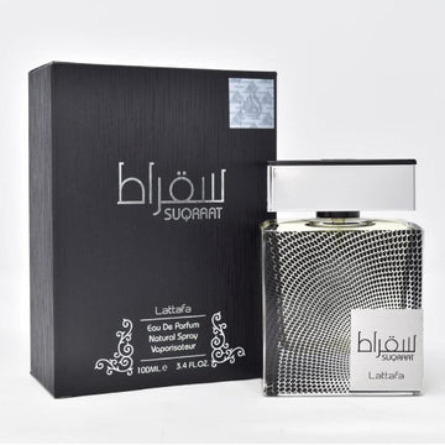 Lattafa Suqraat Carton and Bottle