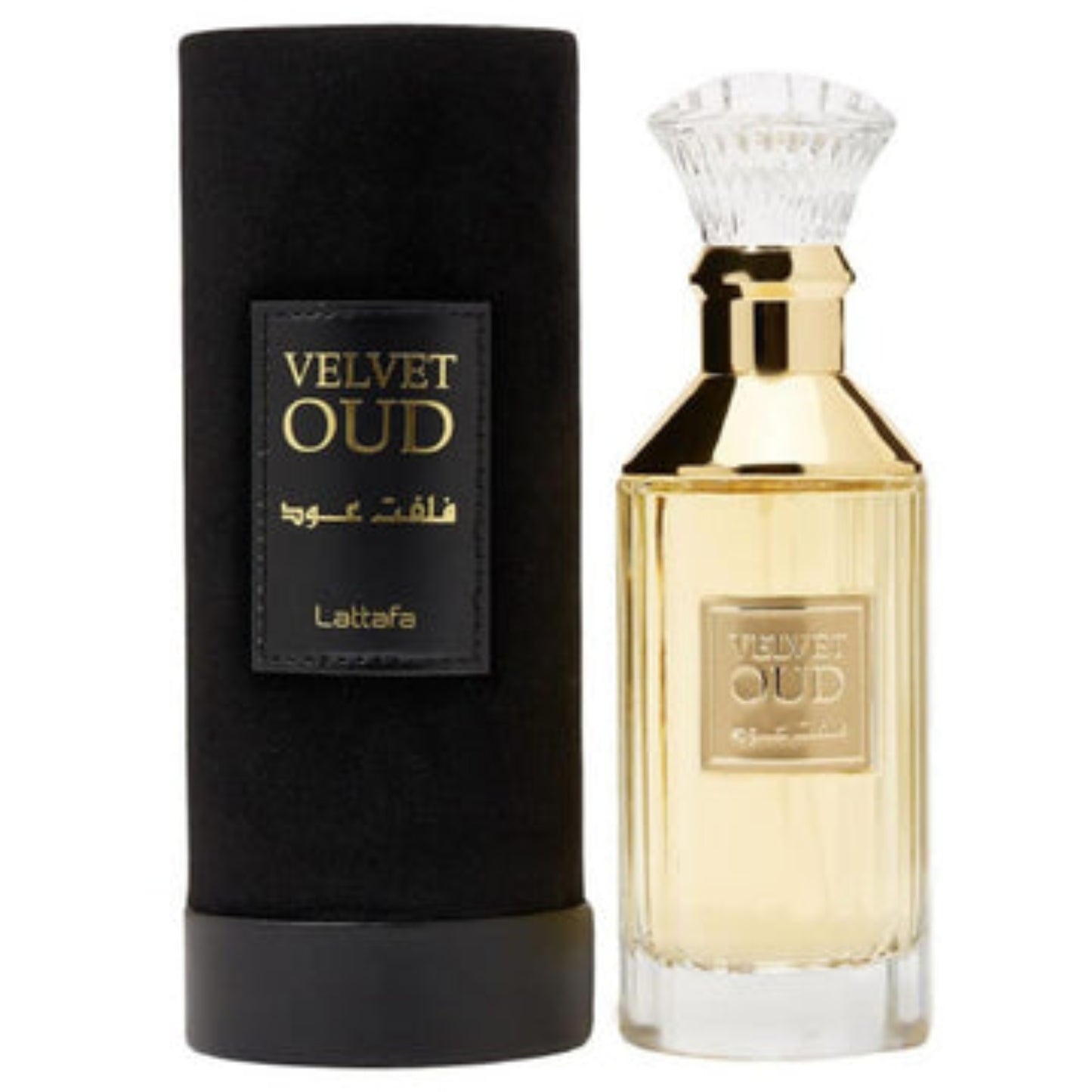 Lattafa Velvet Oud Carton and Bottle