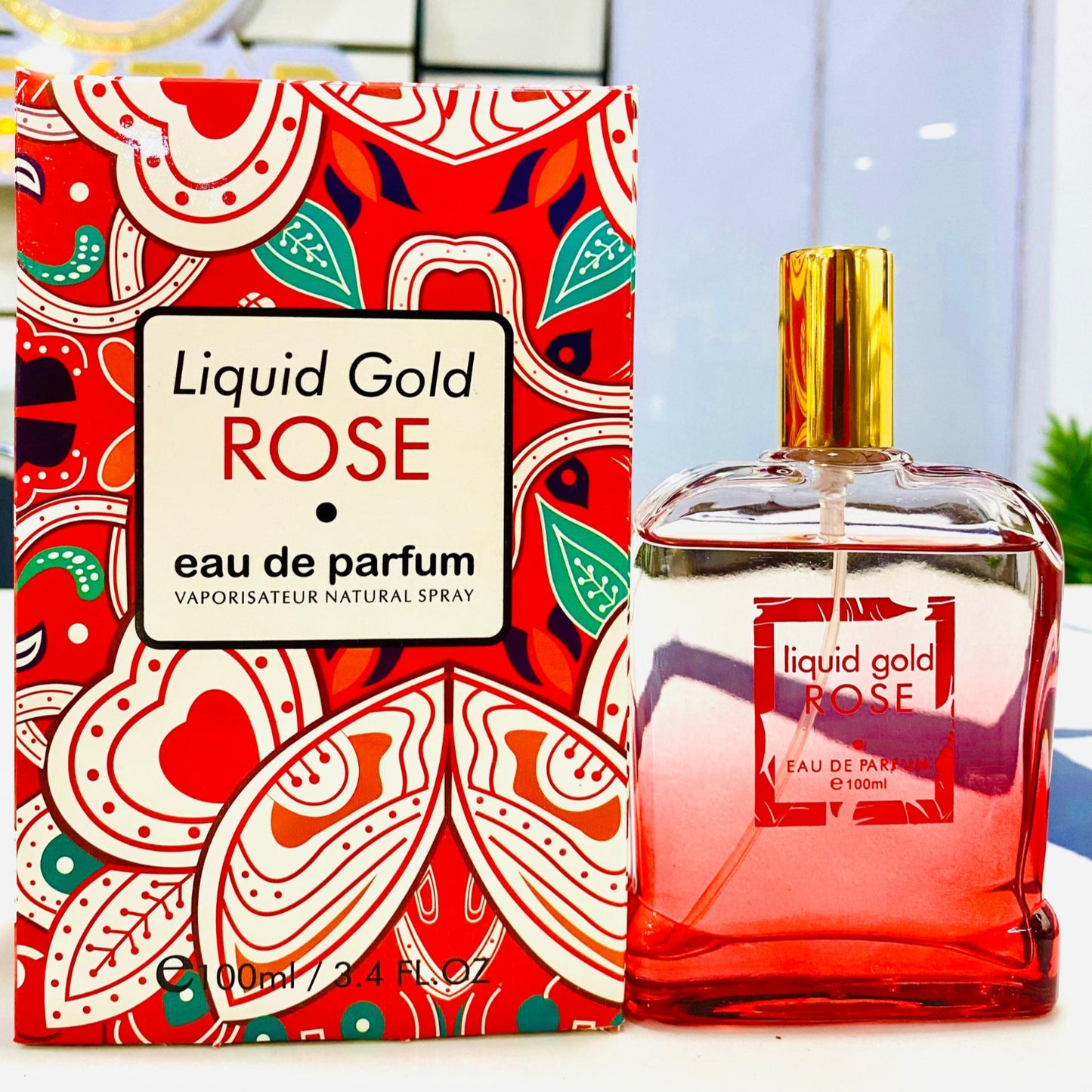 Perfumery World Liquid Gold Rose EDP 100ml