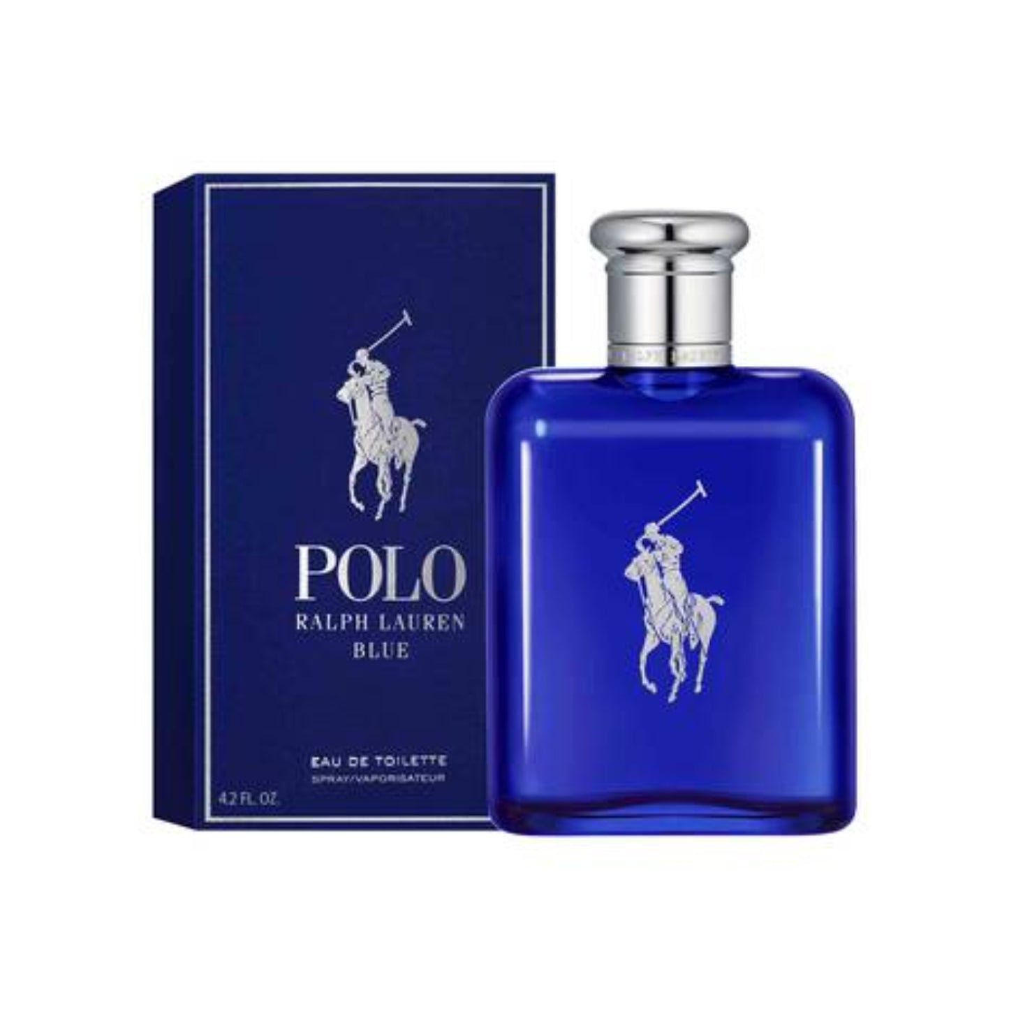 Polo Blue by Ralph Lauren Carton and Bottle