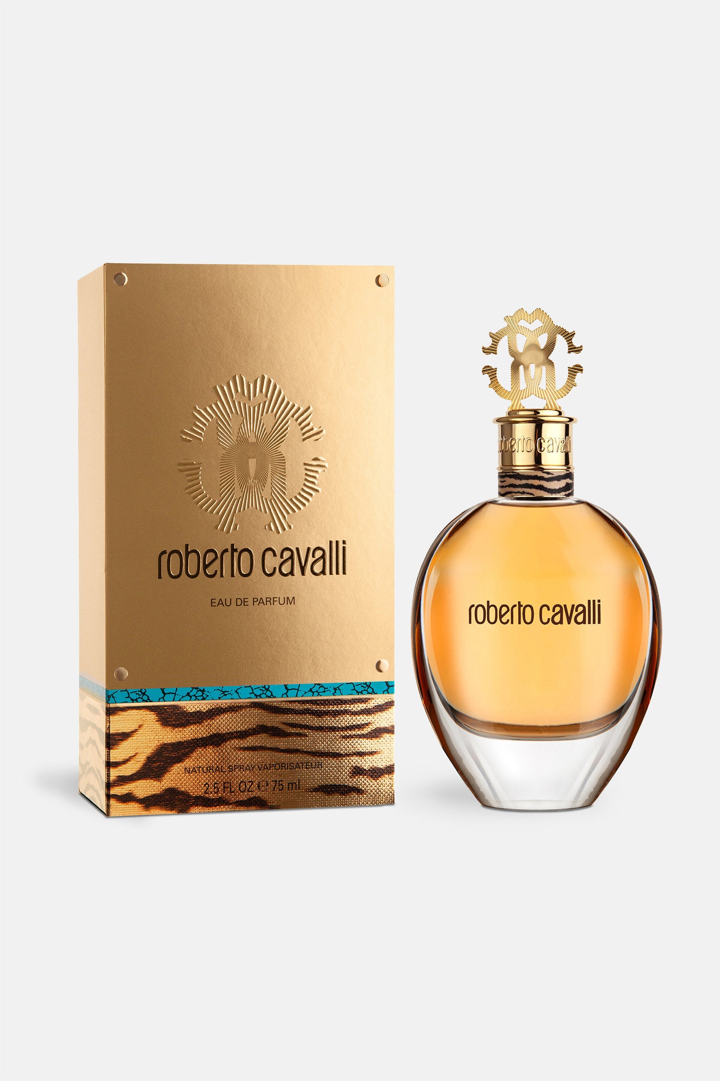 Roberto Cavalli Perfume Carton and Bottle