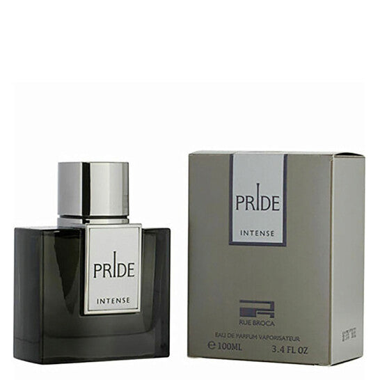 Rue Broca Pride Intense Bottle and Carton