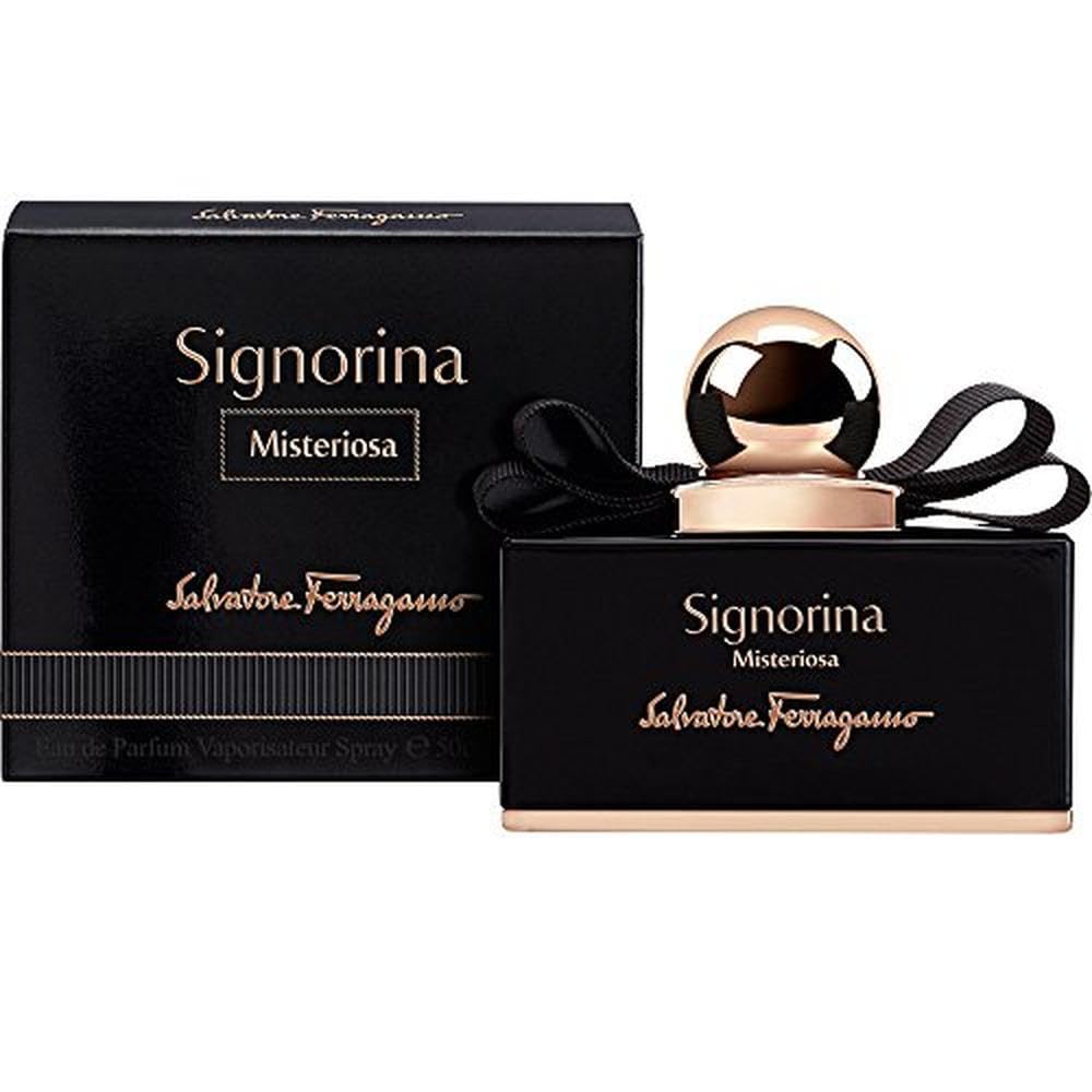 Signorina Misteriosa Carton and Bottle
