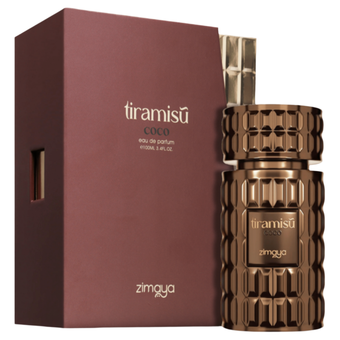 Tiramisu Coco Zimaya Carton and Bottle