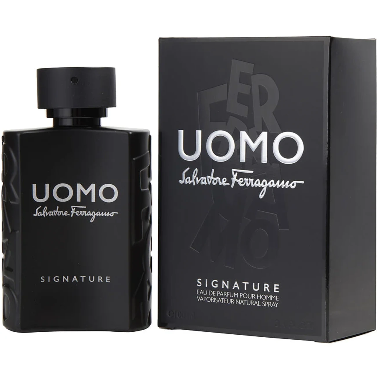 Uomo Salvatore Ferragamo Signature Bottle and Carton
