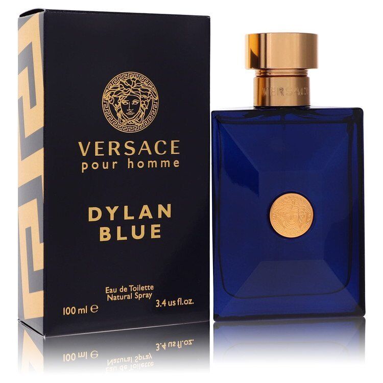 Versace Pour Homme Dylan Blue Carton and Bottle