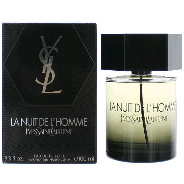 Yves Saint Laurent La Nuit De L'Homme Carton and Bottle