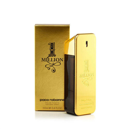 1 Million by Paco Rabanne Carton and Bottle