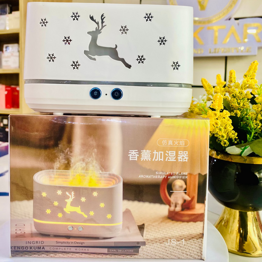 Simulated Flame Aromatherapy Humidifier