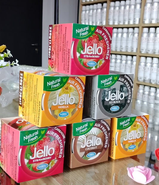 Jello Ice Black Air Freshener – Bold, Cool & Long-Lasting Car & Home Fragrance