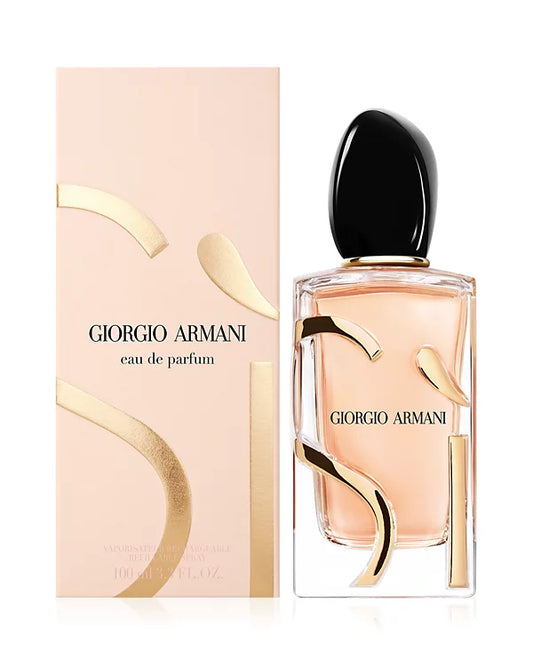 Giorgio Armani Carton and Bottle