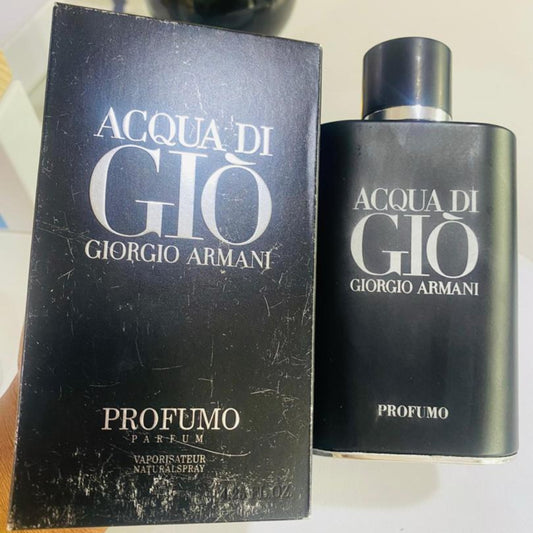 Giorgio Armani Aqua Di Gio Profumo Parfum 125ml (Opened)