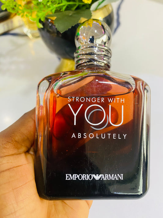 Armani Stronger With You Absolutely Parfum 100ml (Unboxed)