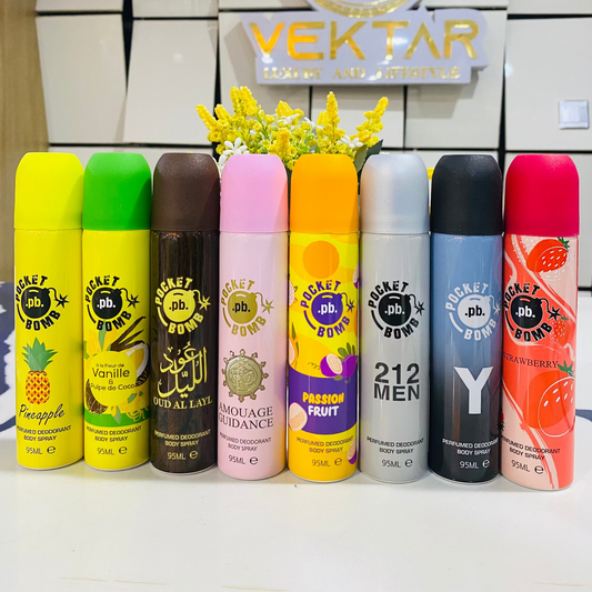Pocket Bomb Body Spray