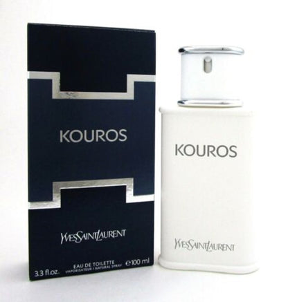 Kouros Yves Saint Laurent, YSL Men’s Carton and Bottle