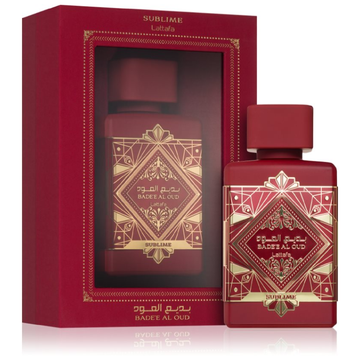 Lattafa Bade'e Al Oud Sublime Carton and Bottle 
