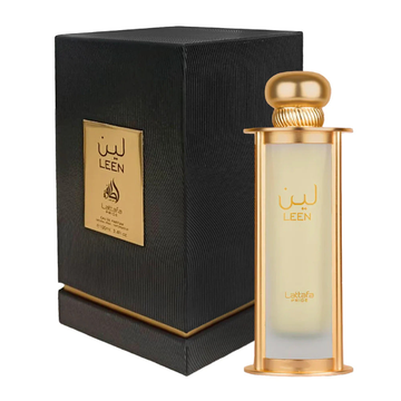 Lattafa Leen Carton and Bottle 