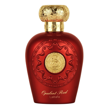Lattafa Opulent Red Bottle
