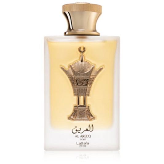 Lattafa Pride Al Areeq Gold Bottle