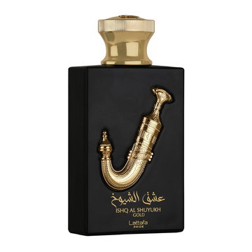 Lattafa Pride Ishq Al Shuyukh Gold Bottle