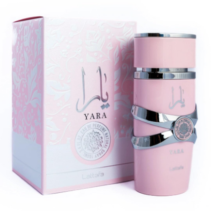 Lattafa Yara Carton and Bottle
