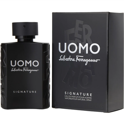 Uomo Salvatore Ferragamo Signature Bottle and Carton