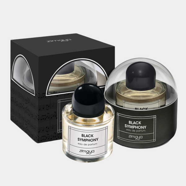 Zimaya Black Symphony Bottles and Carton