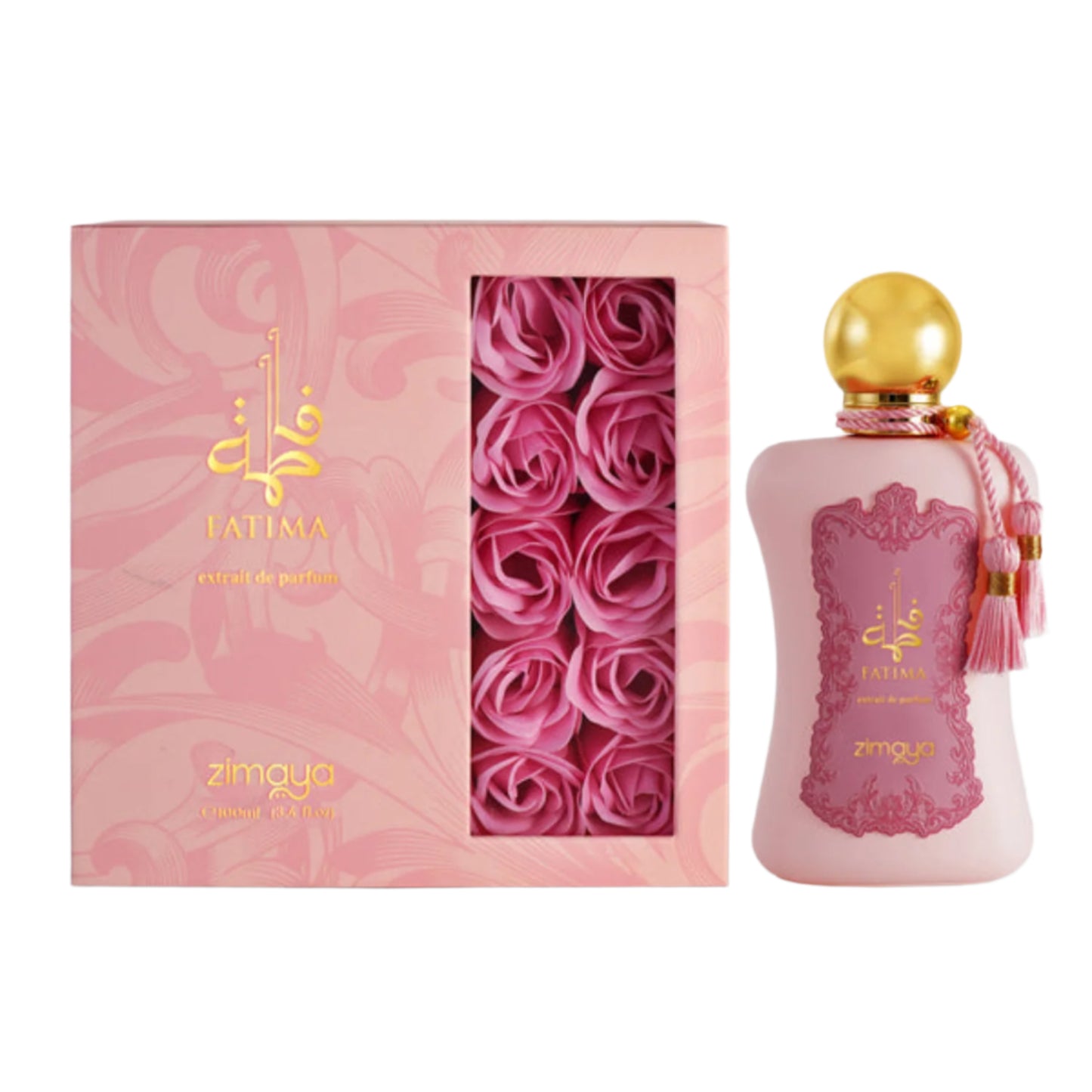 Zimaya Fatima Bottle and Carton